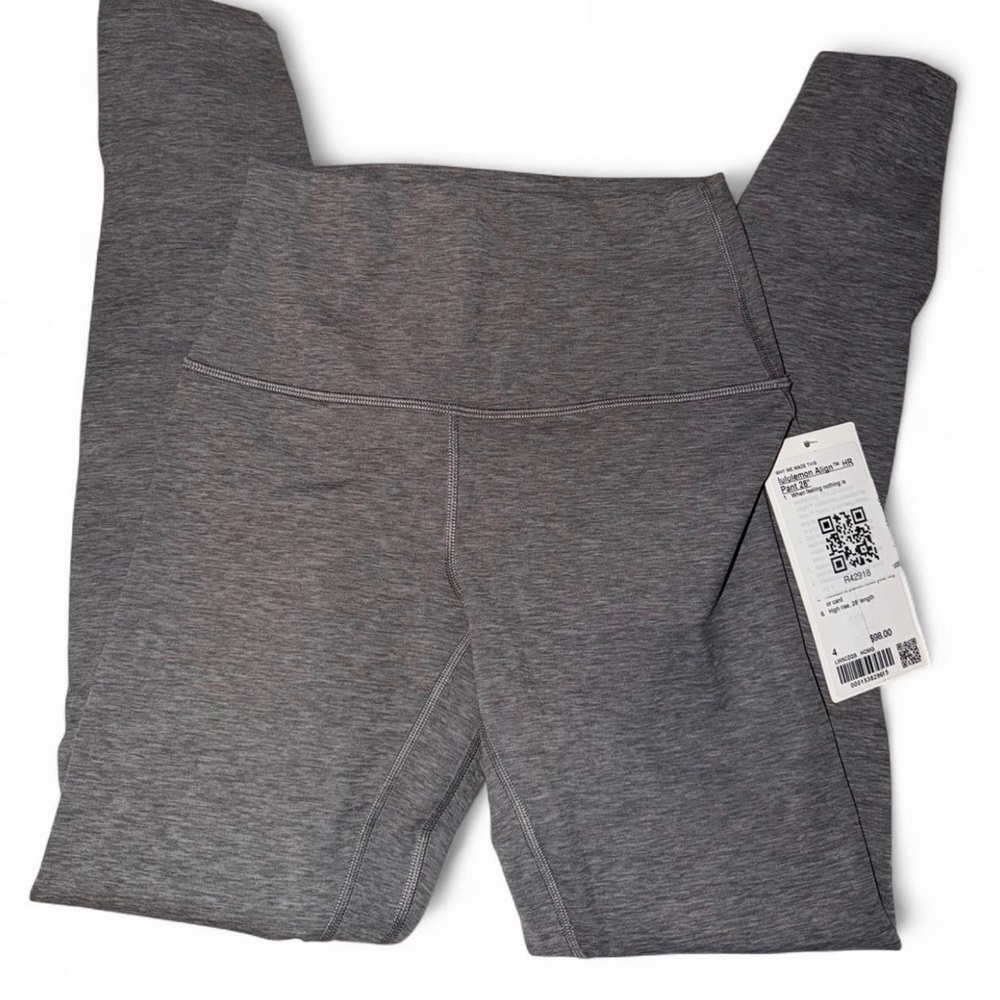 Lululemon Athletica Heather Gray Align Leggings